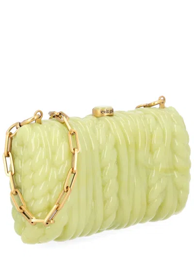 Cult Gaia Helene Clutch In Green
