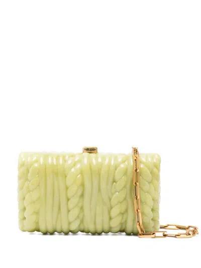 Cult Gaia Helene Clutch In Yellow