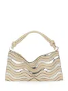 Cult Gaia Hera Mini Shoulder Bag In Off White