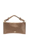 Cult Gaia Hera Rhinestone Shoulder Bag In Gold