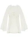 Cult Gaia Ilona Dress In Weiss
