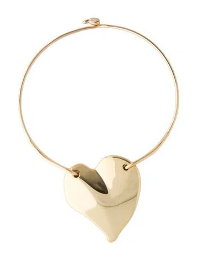 Pre-owned Cult Gaia Imogen Choker Necklace, 18" In Multi