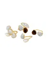Cult Gaia Artisanal Mini Ring For Women In Metallic