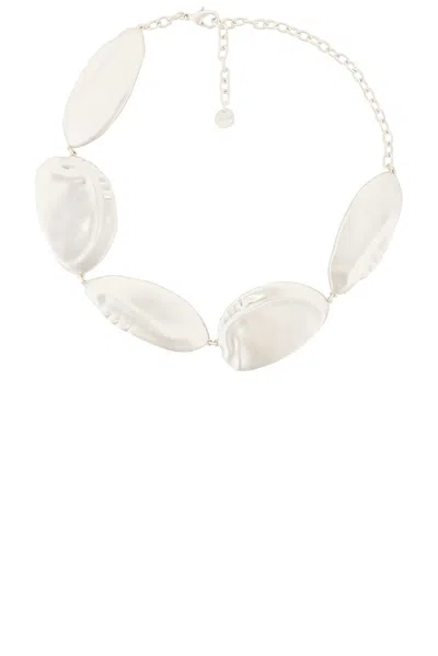 Cult Gaia Inara Choker In Antique Silver