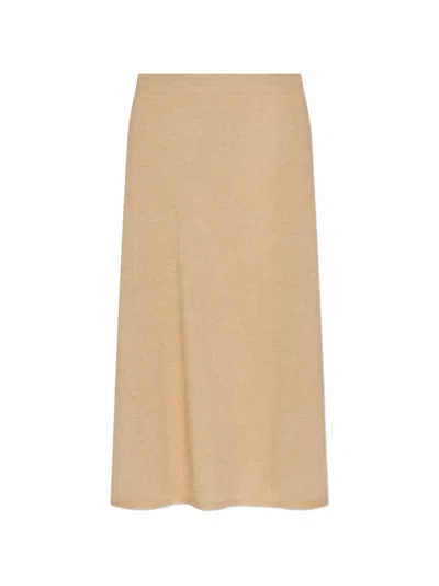 Cult Gaia Infinity Knitted Skirt In Neutral