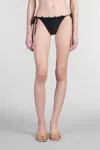 Cult Gaia Irina Beachwear In Black Polyamide In Black