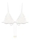 Cult Gaia Irina Beachwear In White Polyamide In White