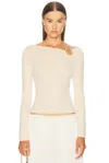 Cult Gaia Iris Knit Top