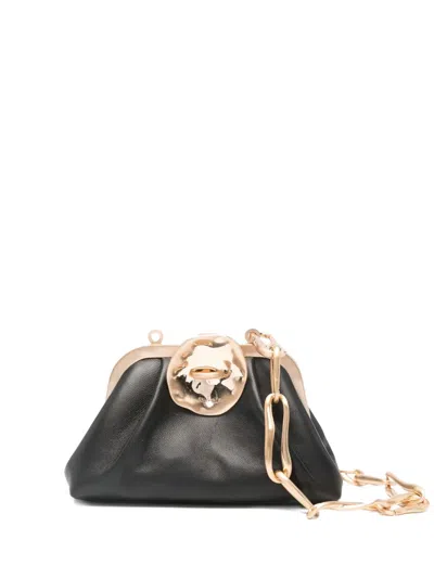 Cult Gaia Izara Chain-strap Mini Bag In Black