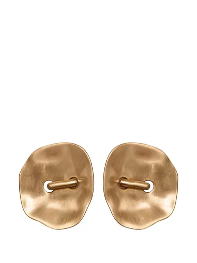 Cult Gaia Izara Clip-on Earrings In Gold