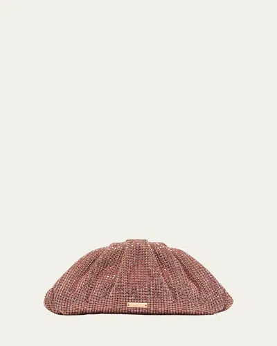 Cult Gaia Jaala Nano Embellished Clutch Bag In Blush