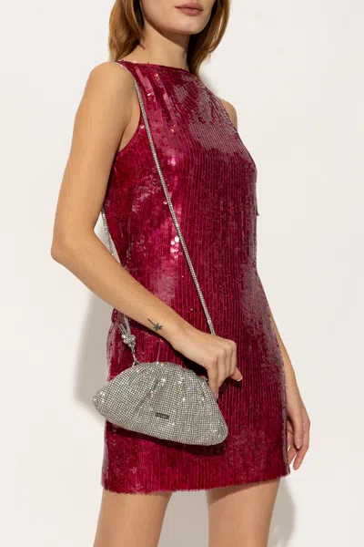 Cult Gaia ‘jaala Nano' Shoulder Bag In Silver