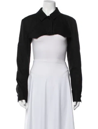 Pre-owned Cult Gaia Jacket In Black
