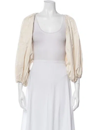 Pre-owned Cult Gaia Jacket In Neutral