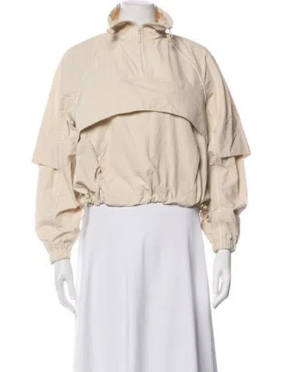 Pre-owned Cult Gaia Jacket In Neutrals