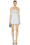 Cult Gaia Leonora Short Dress In White