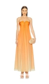 Cult Gaia Janelle Gown In Ombre