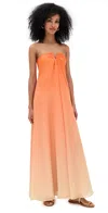Cult Gaia Janelle Gown Ombre In Ombre