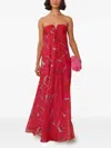 Cult Gaia Janelle Gown In Red