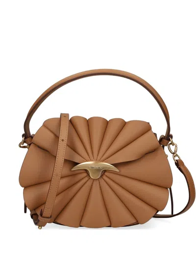 Cult Gaia Janine Cross Body Bag In 褐色