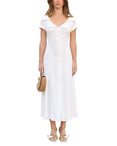 Cult Gaia Jeanie Dress In Off White