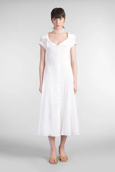 Cult Gaia Jeanie In White Cotton