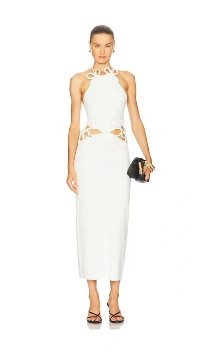 Cult Gaia Jena Knit Dress In White