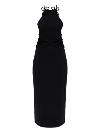 Cult Gaia Jena Midi Dress In Black