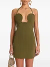 Cult Gaia Women's Jenise Knit Dress In Green