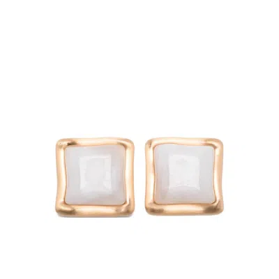 Cult Gaia White Bracelets Women In Gold