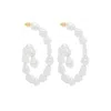Cult Gaia Kiara Earrings In White