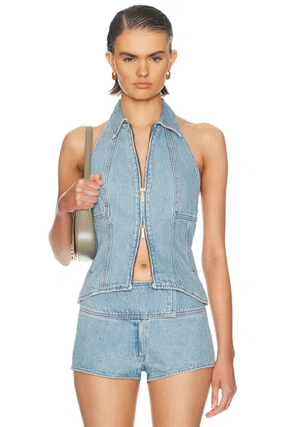 Cult Gaia Jill Top In Blue