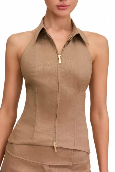 Cult Gaia Jill Vest Top In Monte In Multi