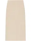 Cult Gaia Elastic Waist Skirt In Neutrals