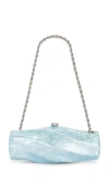 Cult Gaia Juliet Shoulder Bag In Baby Blue