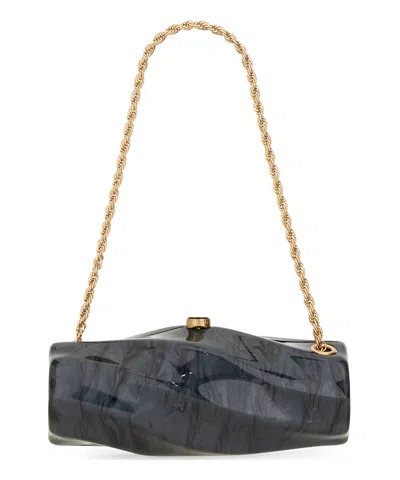 Cult Gaia Juliet Shoulder Bag In Black