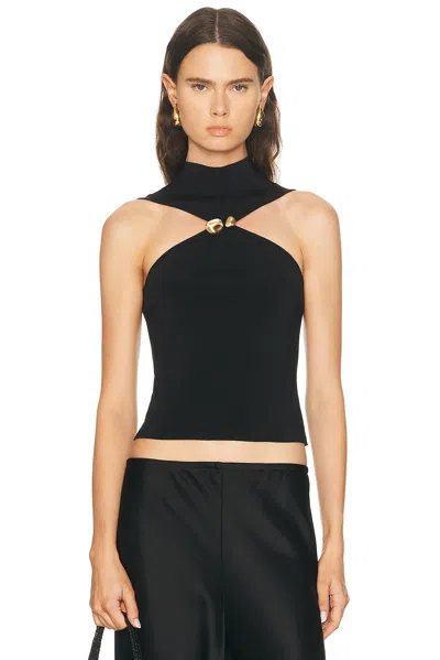 Cult Gaia Katherine Top In Black