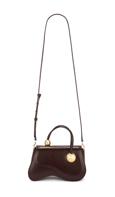 Cult Gaia Kazia Crossbody Bag In Brown