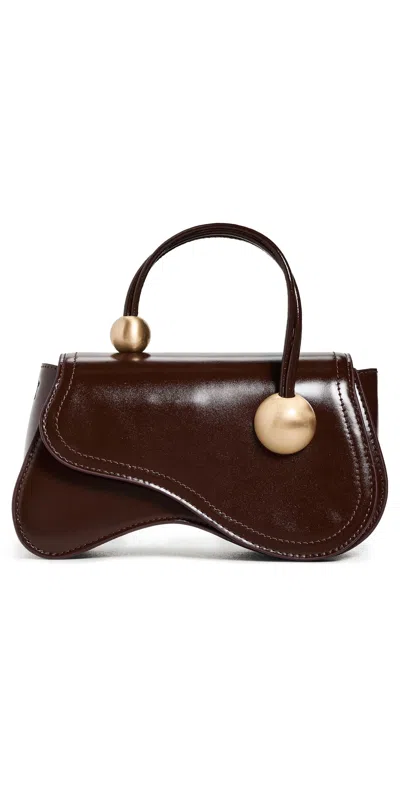 Cult Gaia Kazia Crossbody Bag Espresso