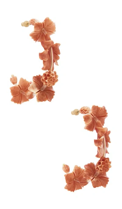 Cult Gaia Kelli Earring In Pink