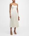 Cult Gaia Kendra Chain Strap Dress In Off White