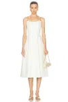 Cult Gaia Kendra Chain Strap Dress In Off White