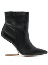 Cult Gaia Kenna Leather Boots In Black