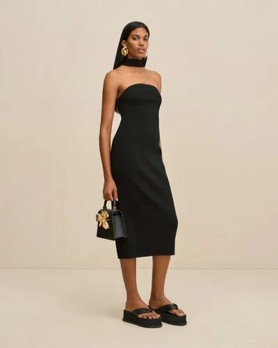 Cult Gaia Klänning Erika Knit Svart In Black