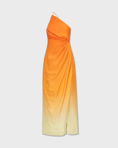 Cult Gaia Klänning Valerie Maxi Orange