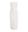 Cult Gaia Knitted Brunelo Midi Dress In White