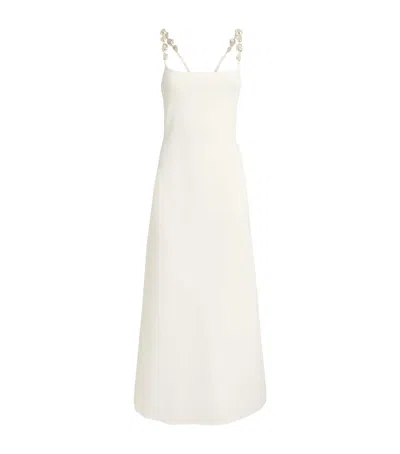 Cult Gaia Knitted Finley Maxi Dress In White