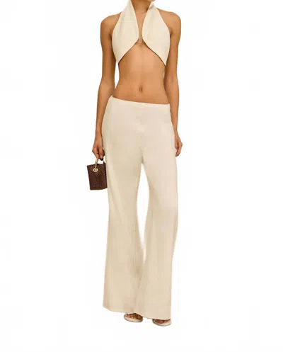 Cult Gaia Kora Pant In Off White