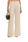 Cult Gaia Kora Pants In Off White In Gray