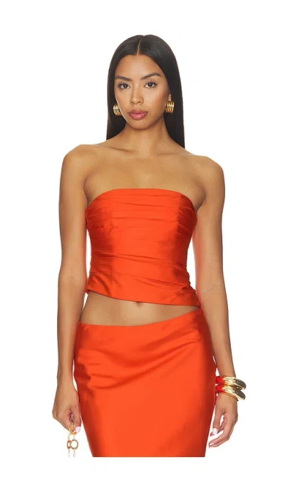 Cult Gaia Krisha Top In Orange